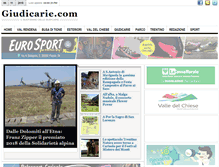 Tablet Screenshot of news.giudicarie.com